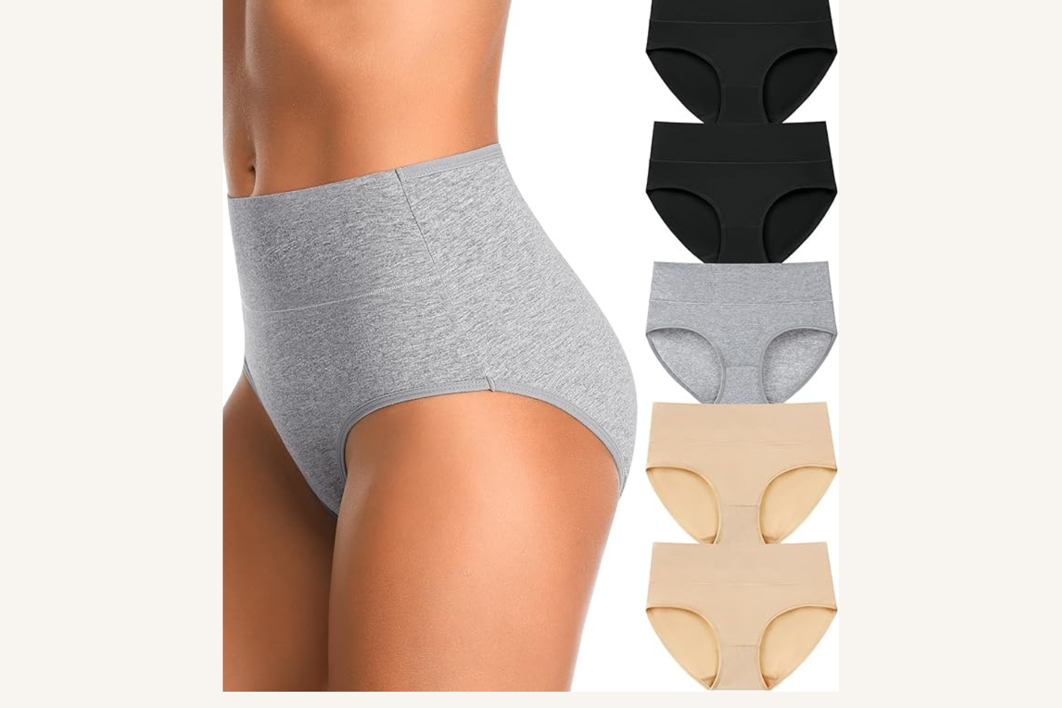 High-Waisted Postpartum Underwear